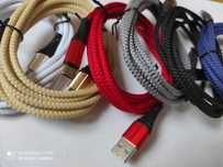 TYP-C KABEL szybkie ładowanie wzmacniany QC 2metry