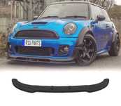 SPOILER LIP FRONTAL MINI R55 R56 R57 JCW PRETO