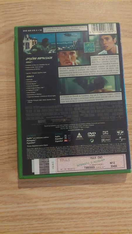 Dvd Hulk edição especial 2 discos