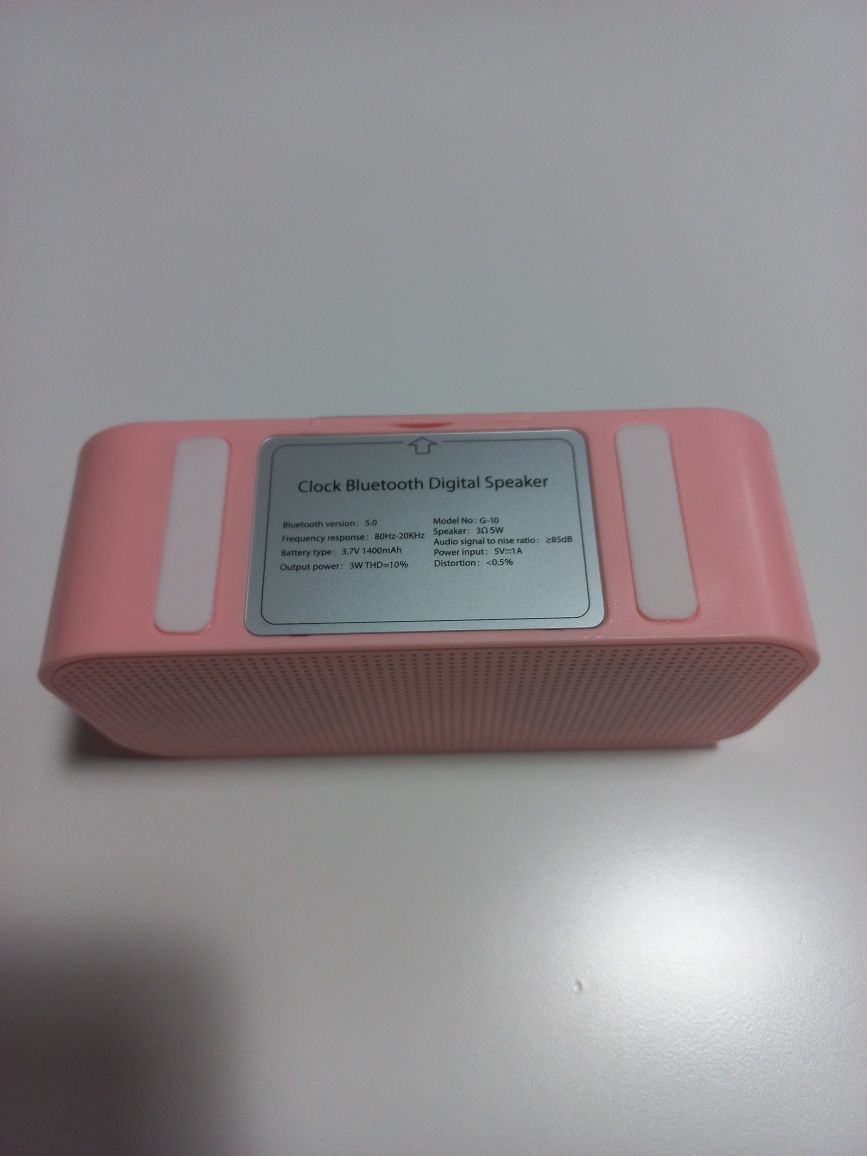 Relógio Despertador Digital com Bluetooth