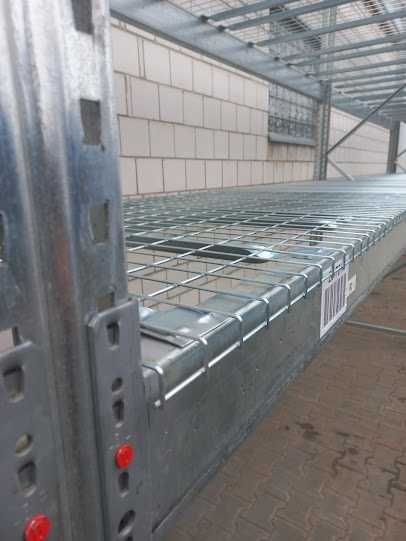 Regały paletowe magazynowe ocynkowane Dexion używane