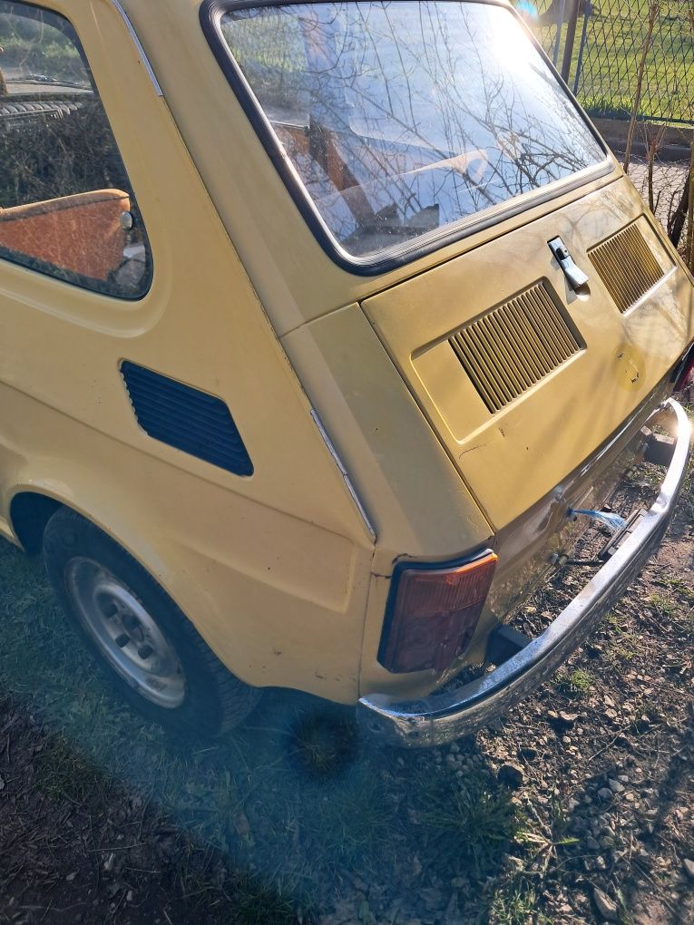 Fiat 126 wersja exportowa rok 1977