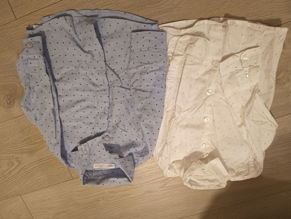 2 szt koszuli z długim rękawem dla chłopczyka next i Reserved
