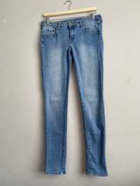 Damskie jeansy skinny low waist