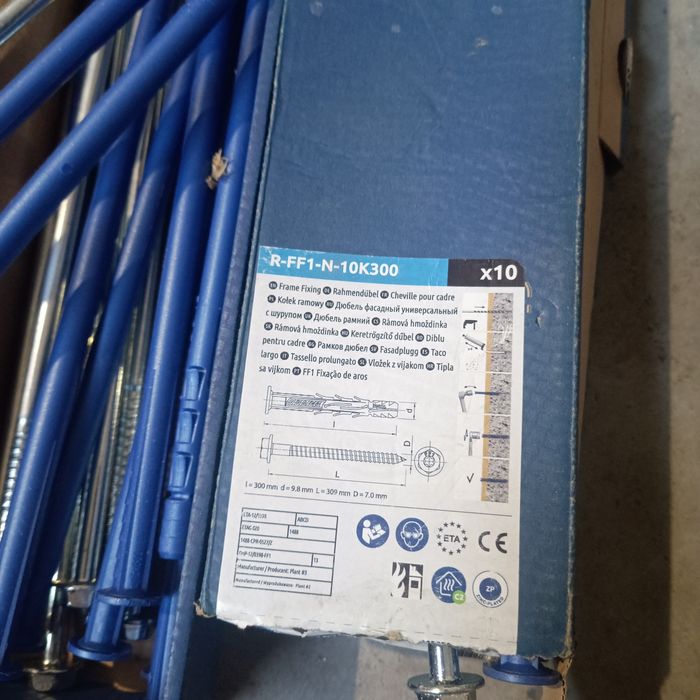 Kołek ramowy Rawlplug 10x300