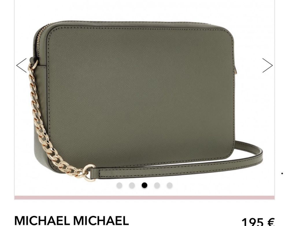 Mala ,carteira Ginny Michael Kors,verde olive.