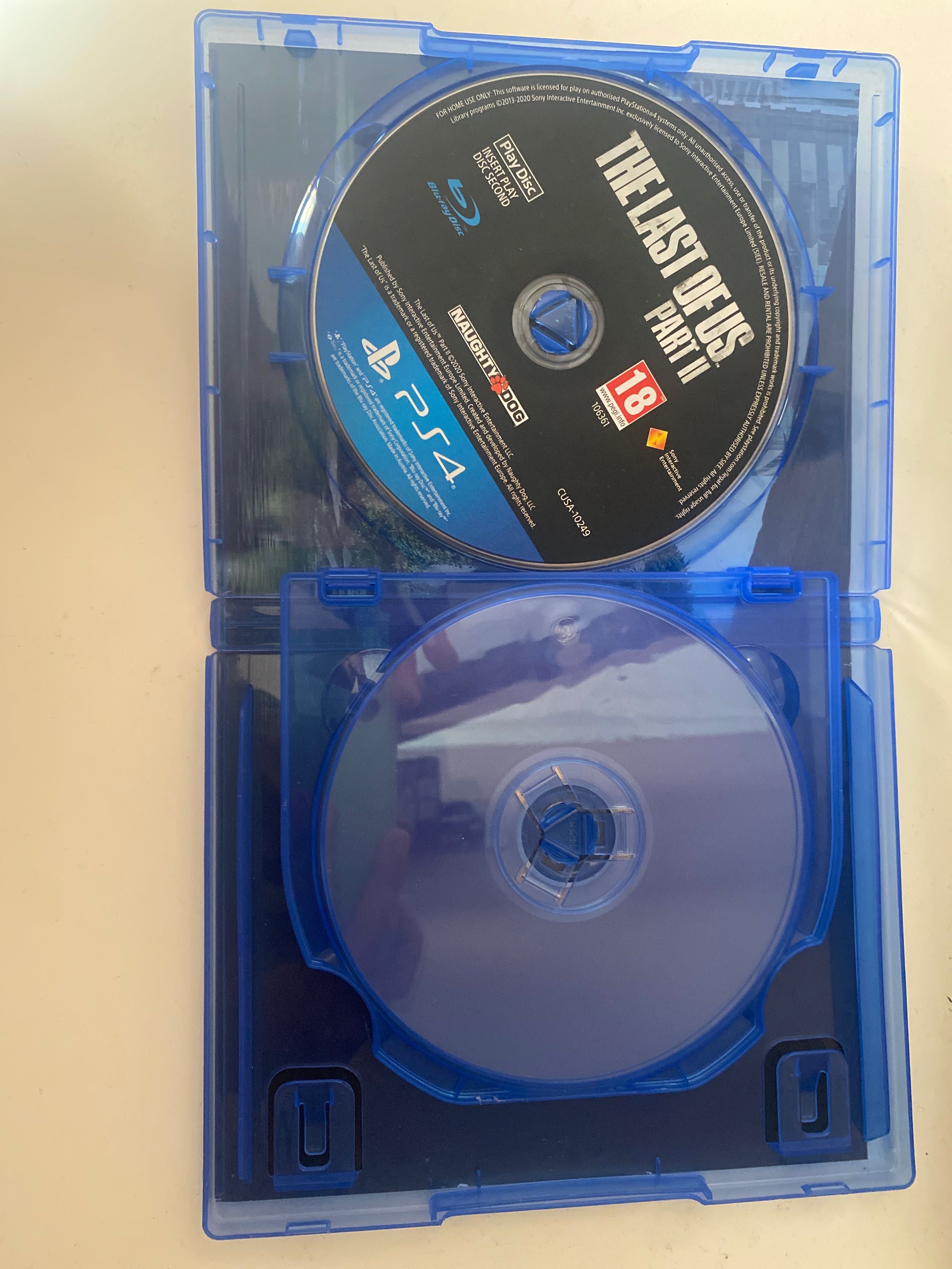 Gra The last of us2 na Playstation 4 i 4 pro i ps 5.Jest używana 2 dni