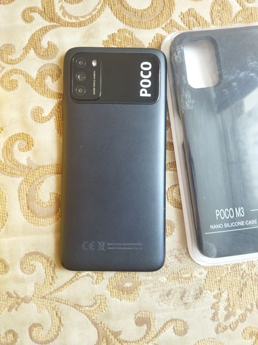 Xiaomi Poco m3 4+2/128 батарея 6000mAh