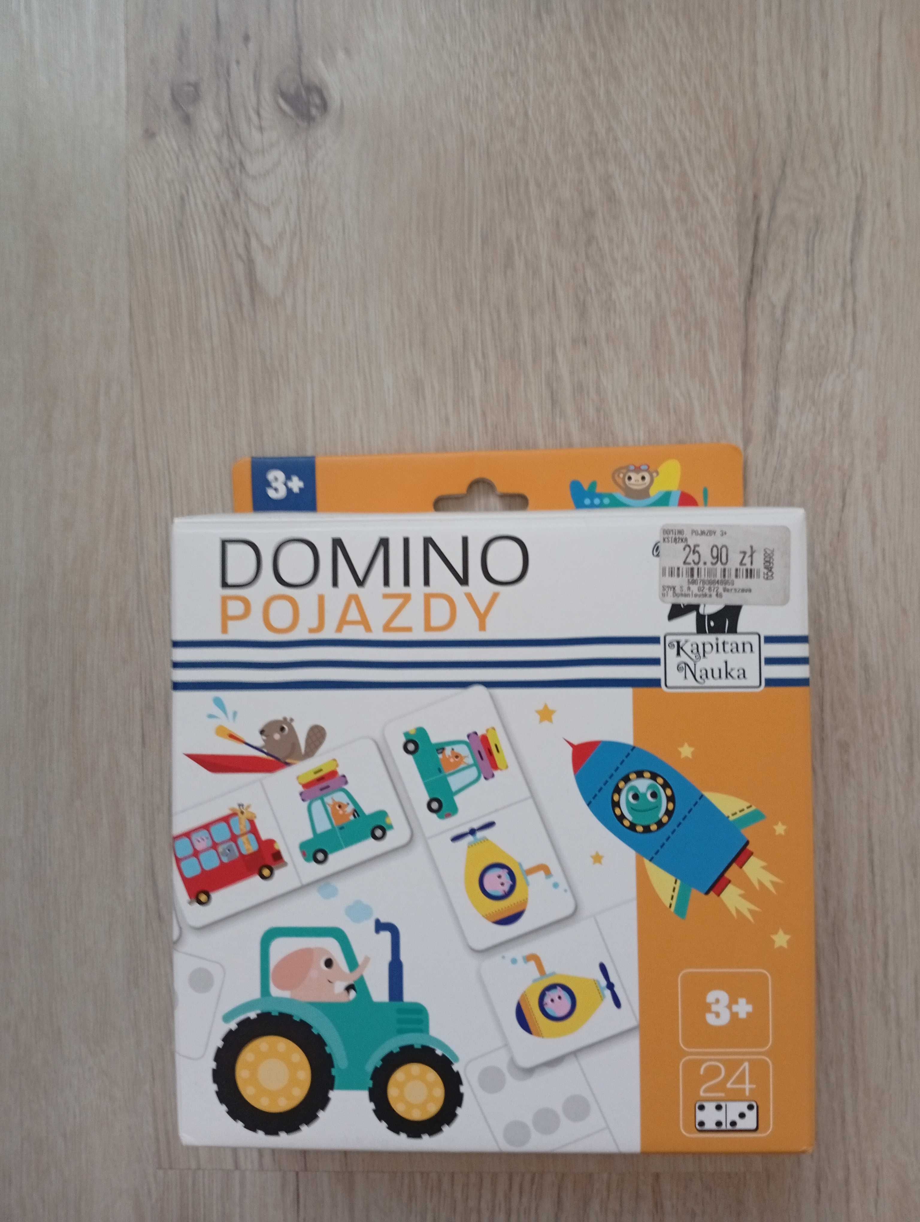 Domino pojazdy, kapitan nauka 3+
