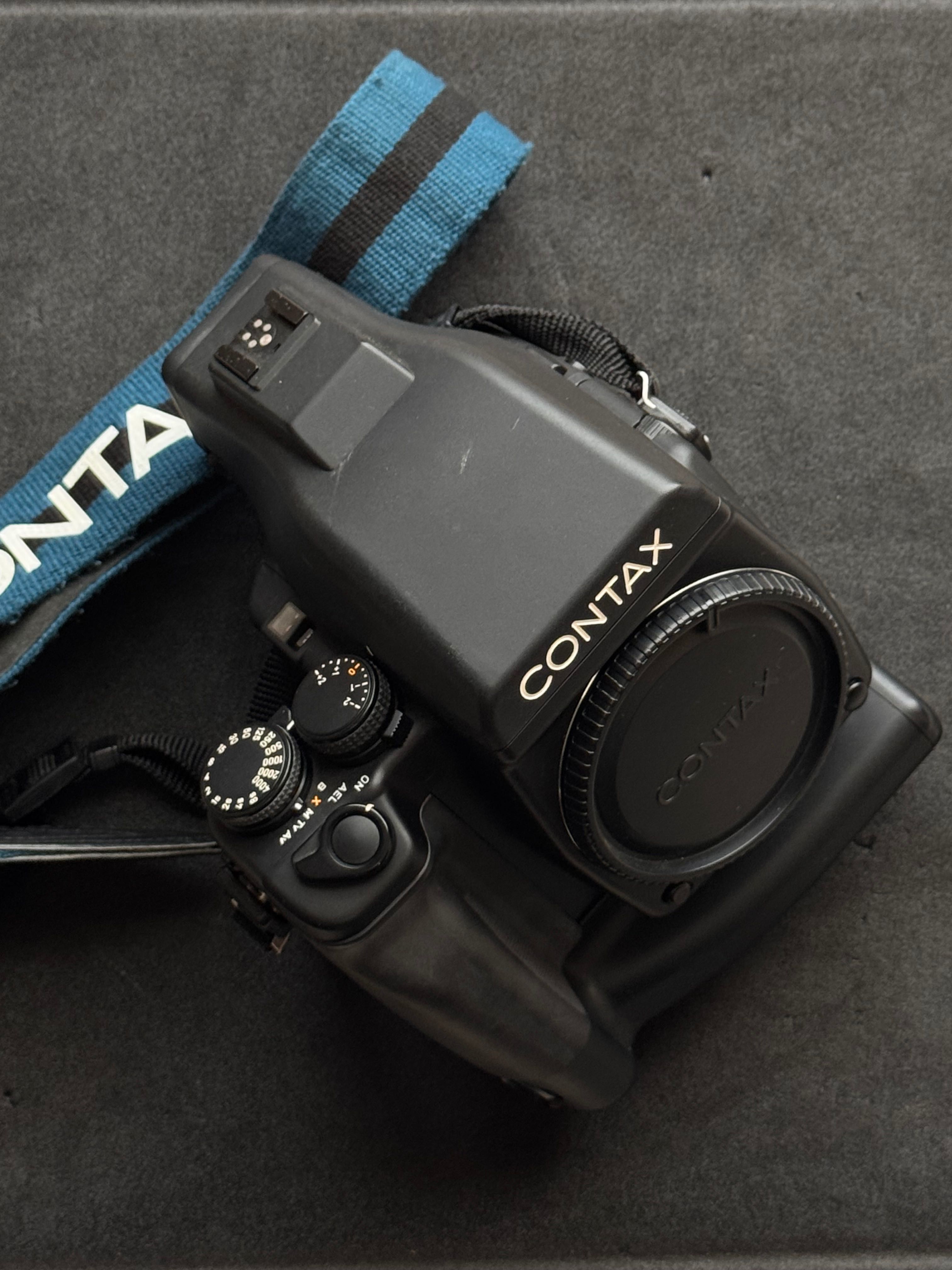 contax 645 corpo e lentes