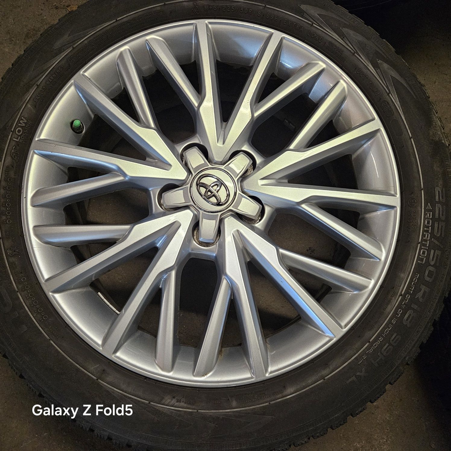 Alufelgi 18 Toyota CHR Yaris Cross 5x114,3 ET50 TPMS, 7jx18"