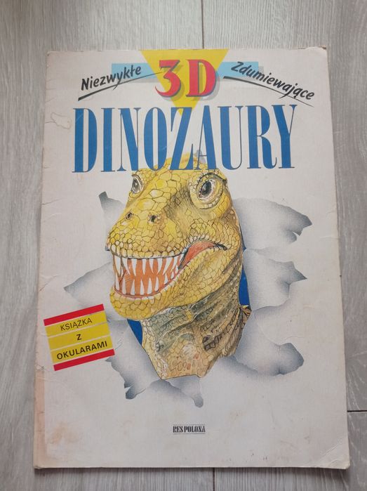 Dinozaury okulary 3d