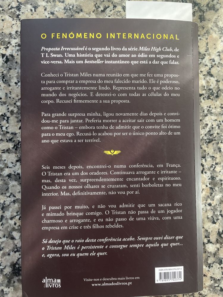Proposta irrecusavel- TL SWAN