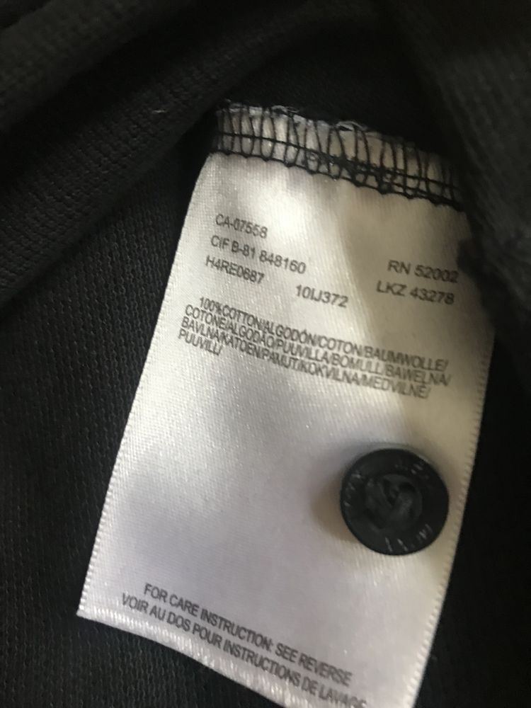 Koszulka czarna polo MEXX r. XXL