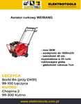 Aerator rurkowy  WEIBANG posypywarka wynajem wypożyczenie