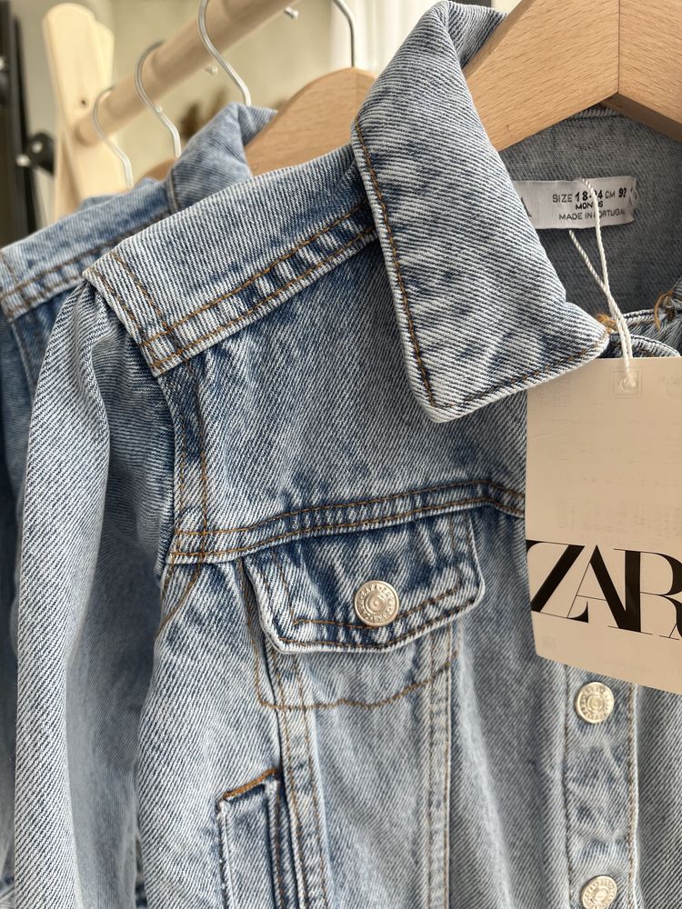 Джинсова куртка Zara (Туреччина) унісекс