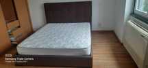 Cama de casal com colchão em bom estado.