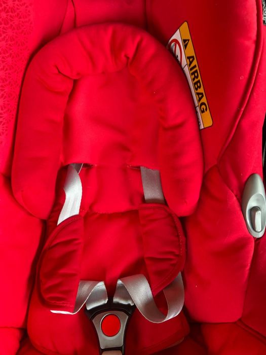 Fotelik Maxi-Cosi Cabriofix czerwony stan bardzo dobry!