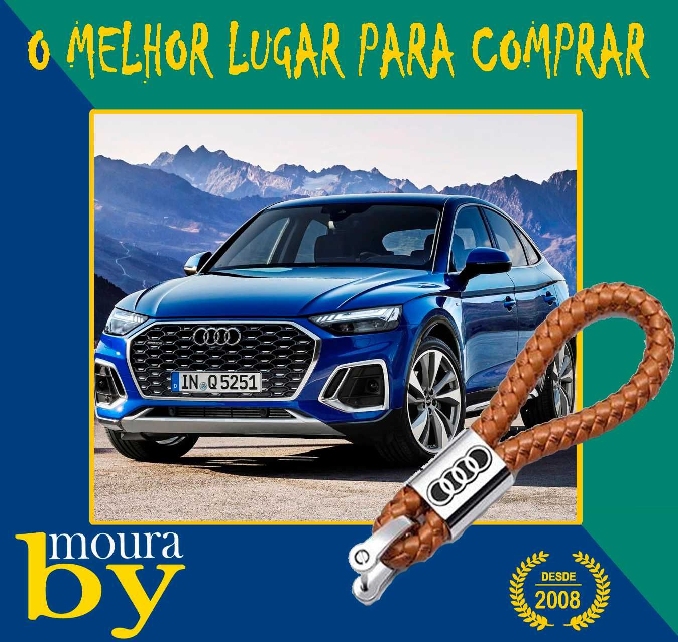 Porta chaves audi e s-line metálico vários modelos