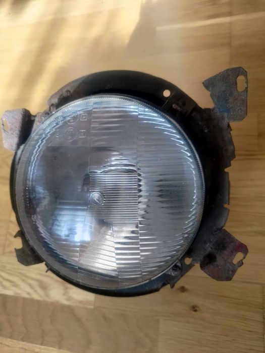 Polska lampa PRL obudowa Nysa Warszawa Żuk Star Bizon reflektor Zelmot