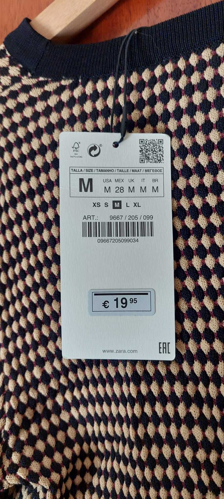 Camisola malha Zara - nova