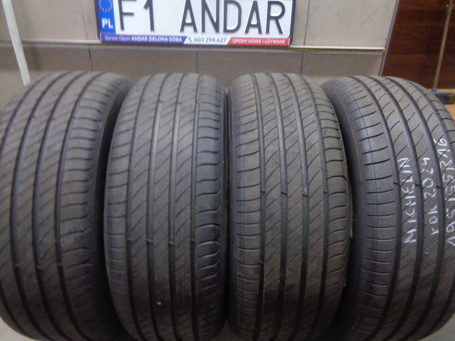 4szt. 195/55R16 MICHELIN Primacy4 -DEMO , r.2024 ,Ładne Opony Letnie