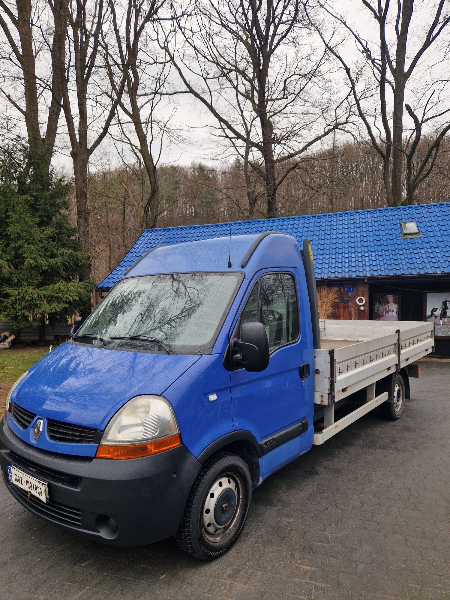 Renault Master skrzyniowy skrzynia plandeka rama ducato euro 5