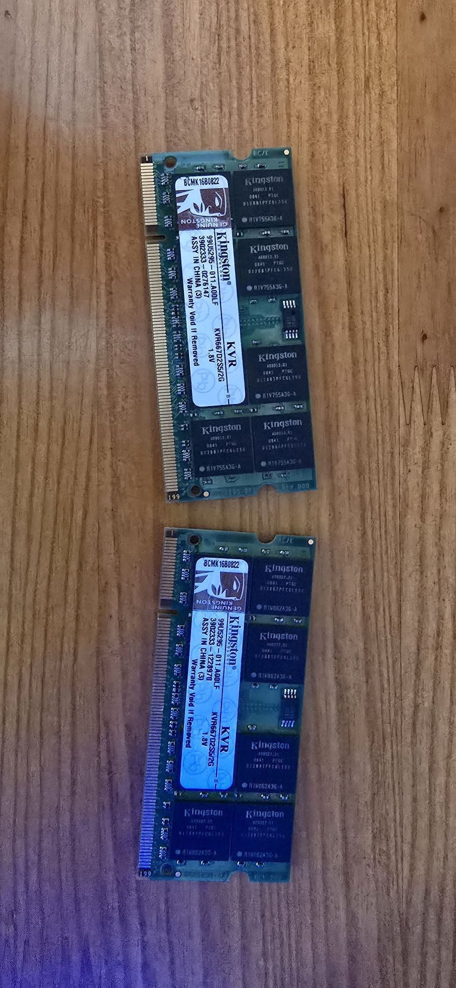 Ram para portatil kingston ddr2 2×2gb