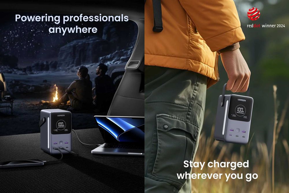 Павербанк UGREEN Nexode 300W/48000mAh Fast Charging Power Bank (PB770)