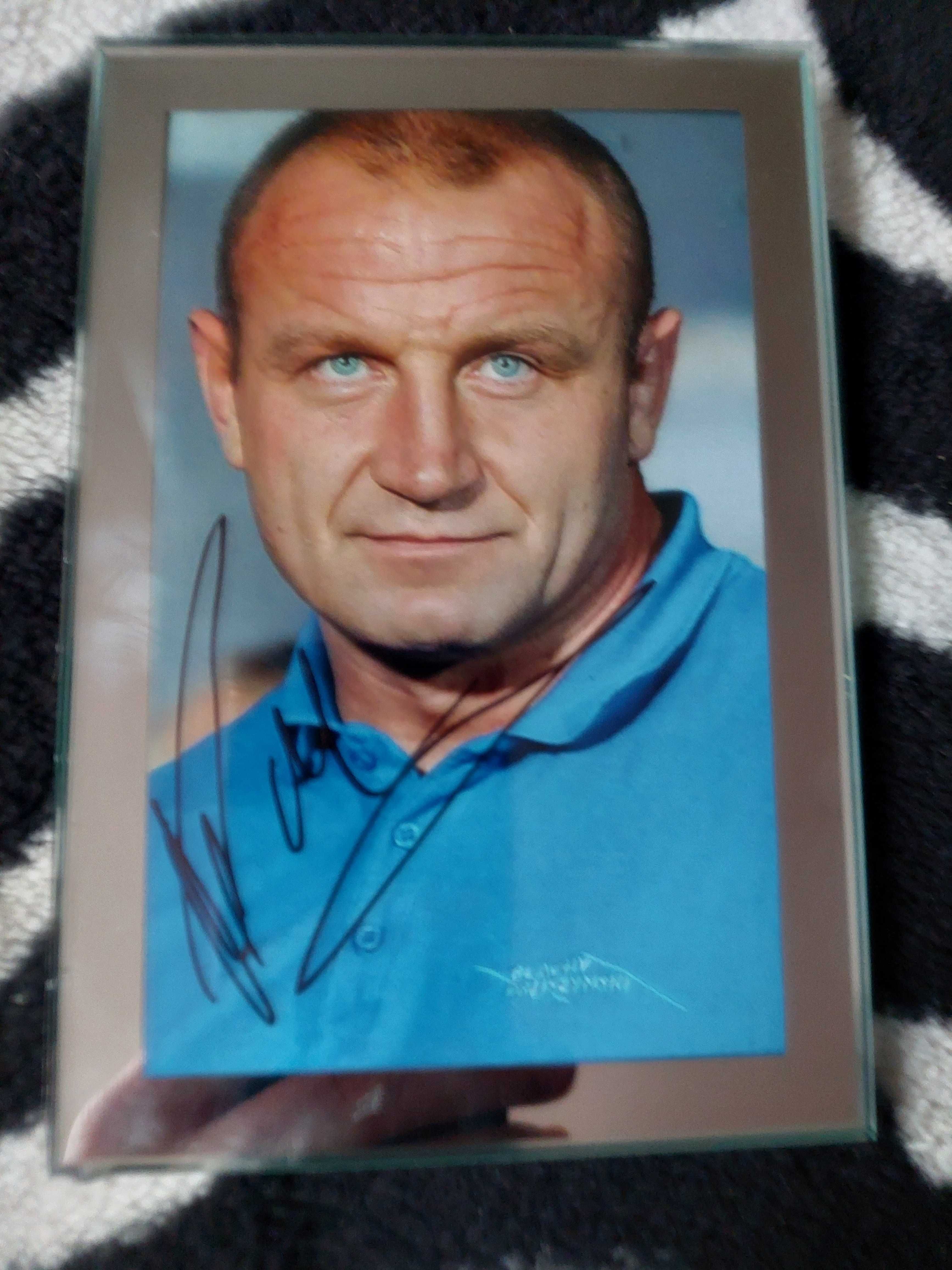 Autograf oryginalny Mariusza Pudzianowskiego