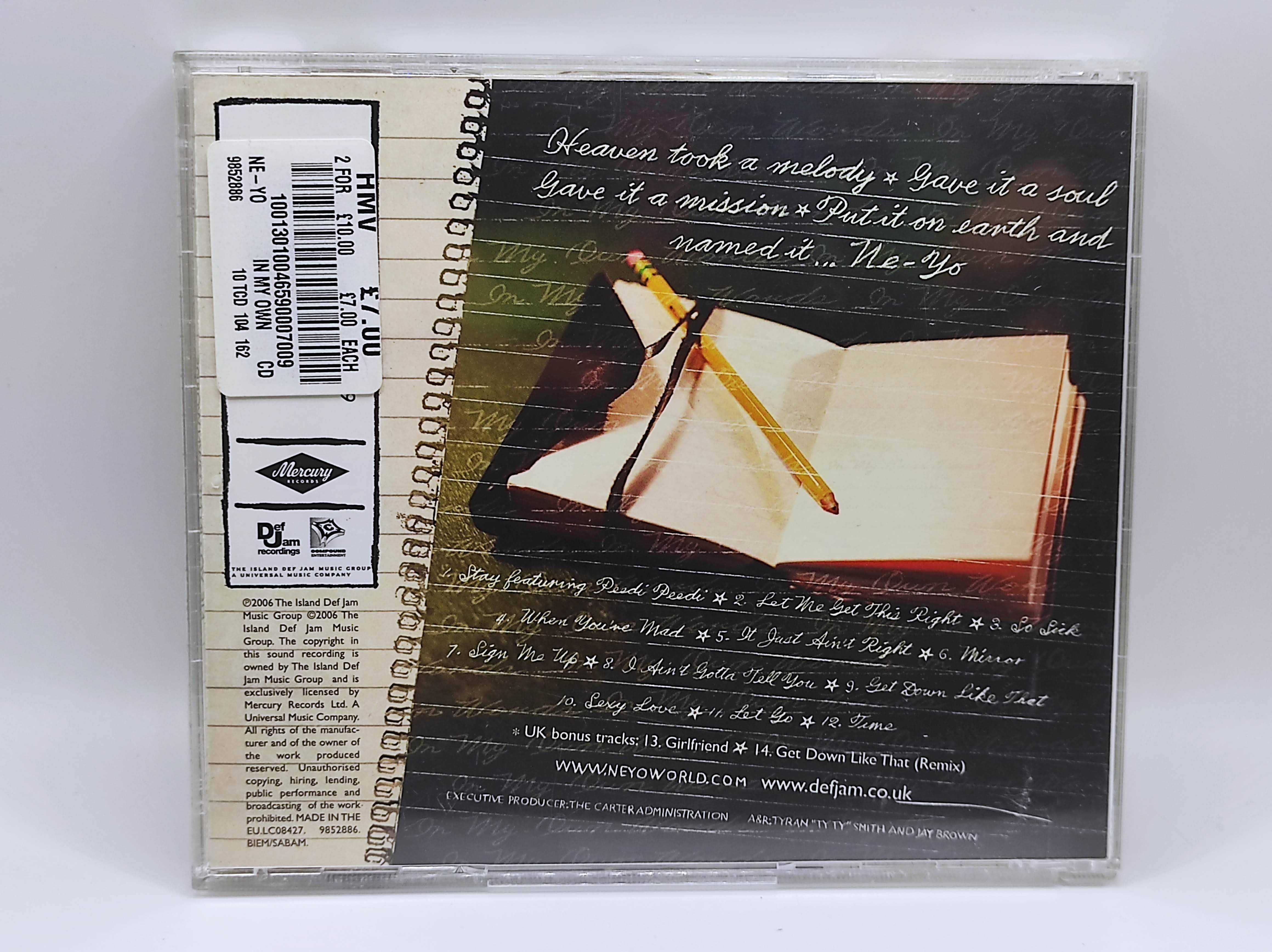 CD audio płyta muzyka In My Own Words Ne-Yo