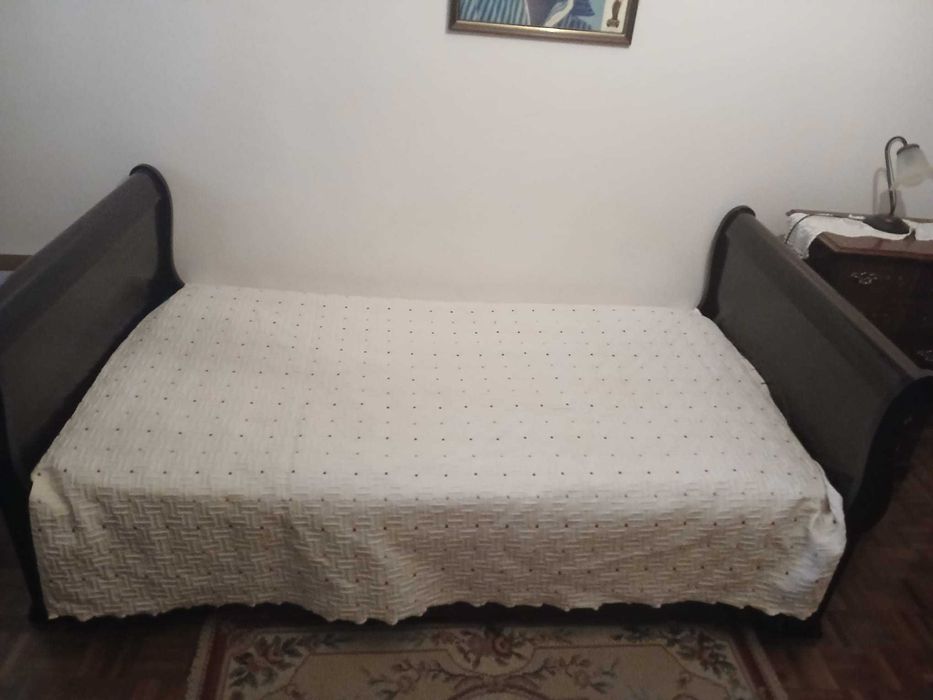 Cama Dupla em Madeira Maçissa