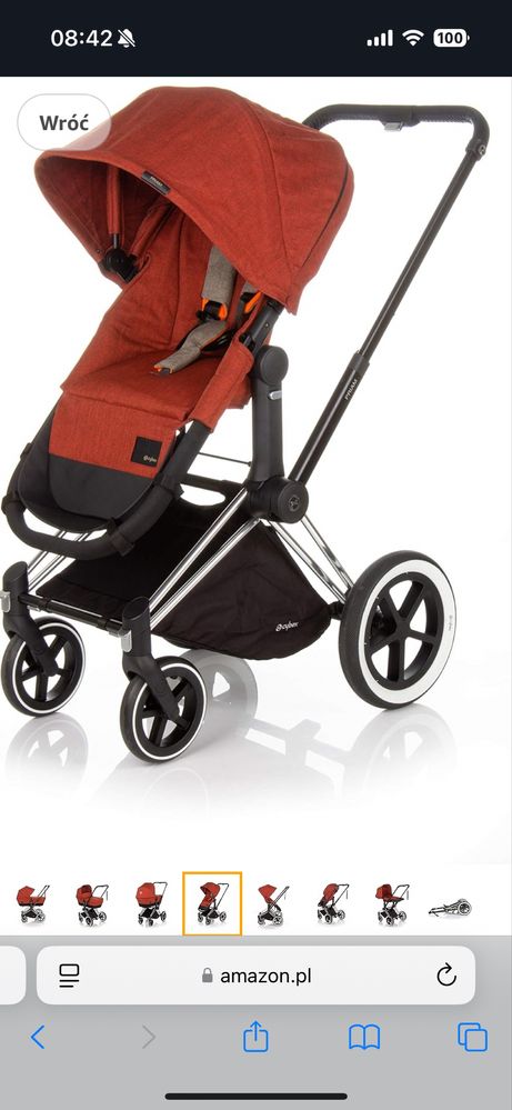 Cybex priam 1 gondola + spacerówka