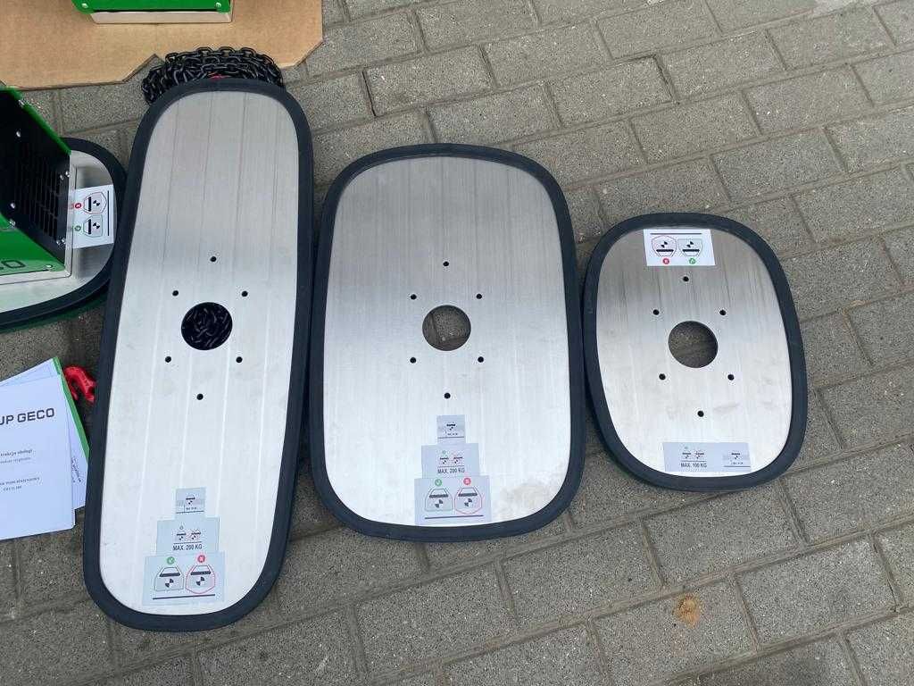 Chwytak brukarski Próżniowy UP GECO do 200kg + 2 płyty