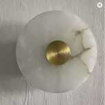 Kinkiet/Lampa Marmurowa Okrągła śr. 15 cm