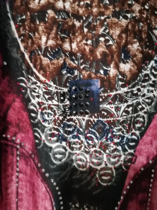 Bluzka damska z cekinami rozmiar L-XL