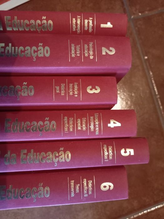 Enciclopédia Geral da Educação - 6 volumes