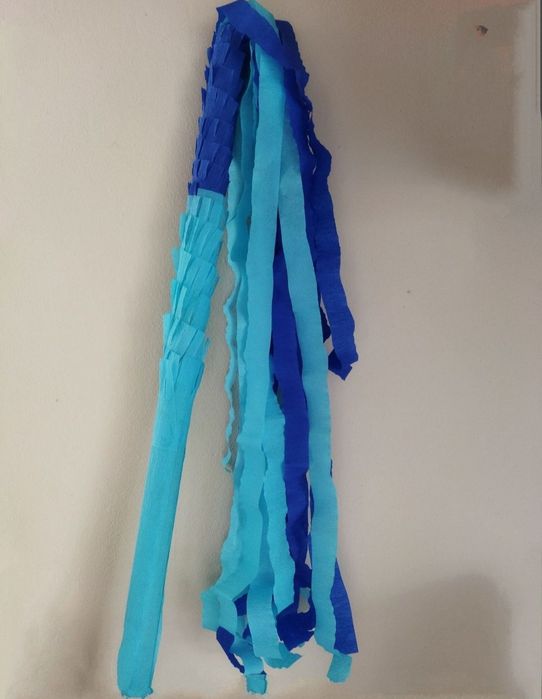 Urodziny zestaw piniata Bluey i Bingo kij+imię