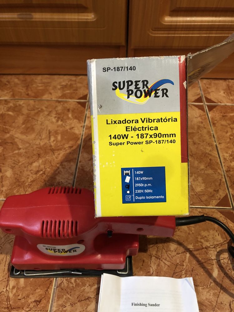 Вібраційна шліфувальна машина Super power, 140w