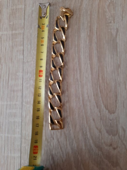 Bransoletka damska imitacja złota