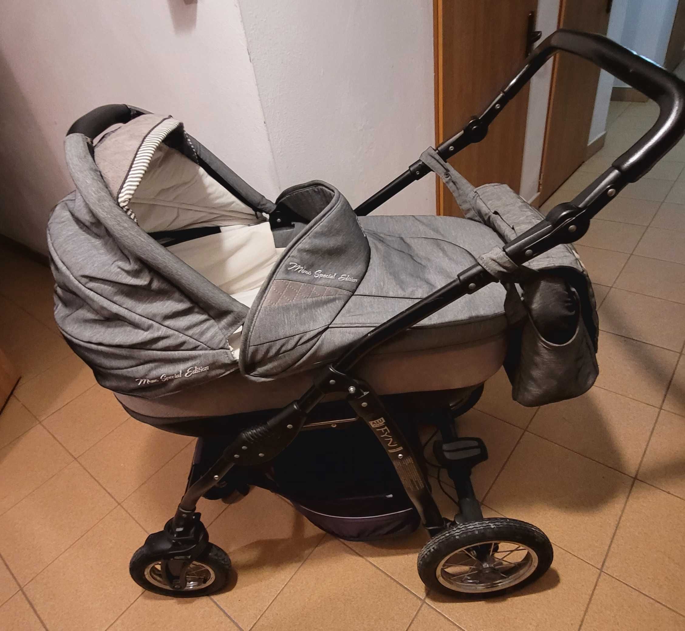 Wózek gondola / spacerówka z super amortyzacją