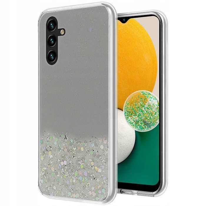 Plecki Brilliant Do Samsung Galaxy A13 4G Bezbarwny Z Brokatem
