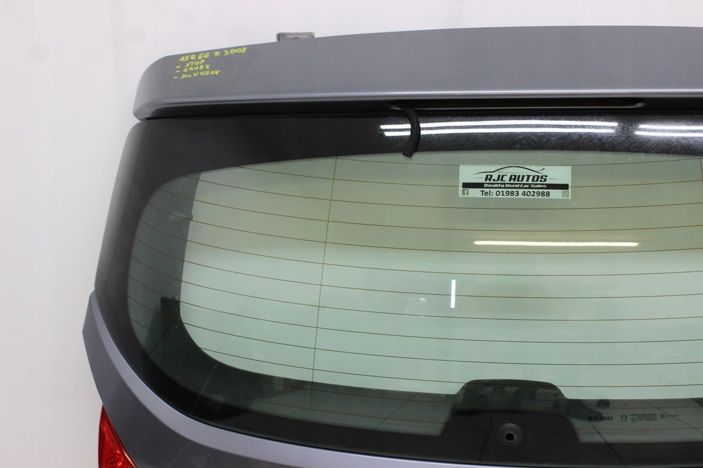 PEUGEOT 3008 I KLAPA POKRYWA BAGAŻNIKA KTH KTHC