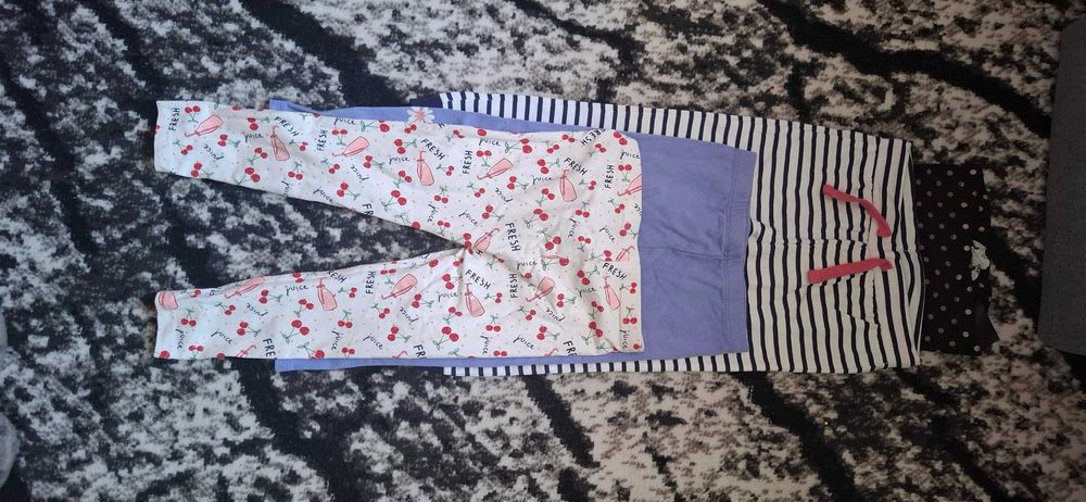 Spodnie,getry 98 zestaw dla dziewczynki