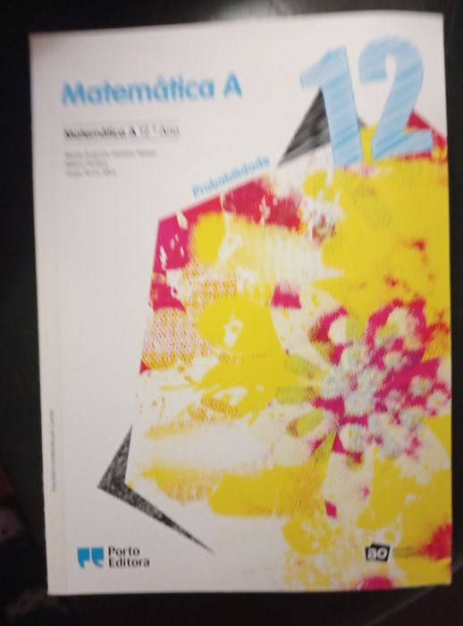 Manuais escolares Matemática A, 12°ano