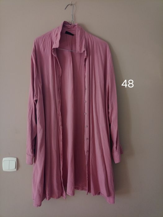 Koszula rozmiar 48 piękny róż