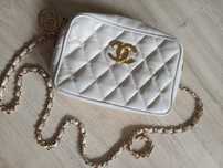 Torebka chanel biala mala