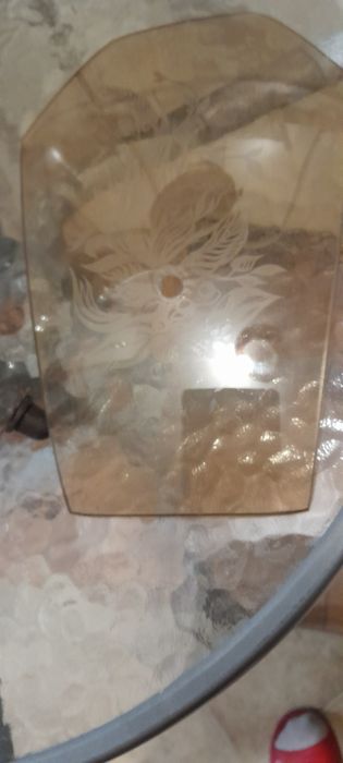 Żyrandol z porcelaną