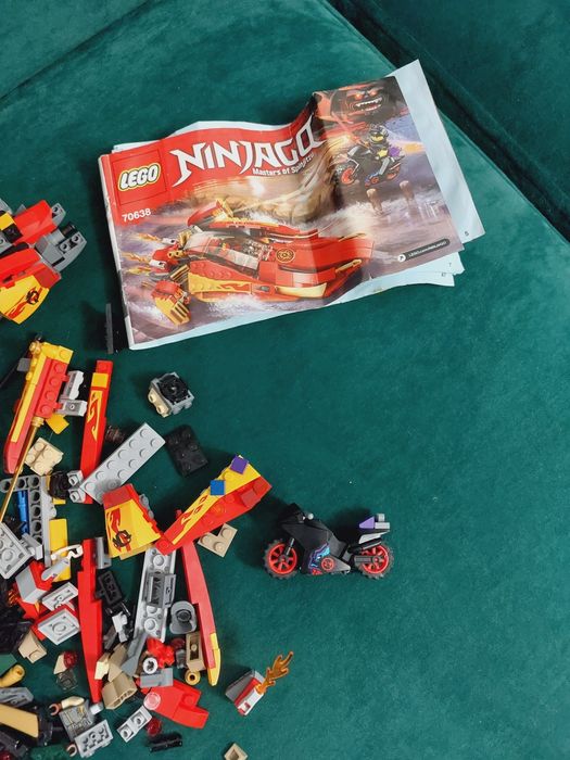 Lego Ninjago 70638, niekompletne.