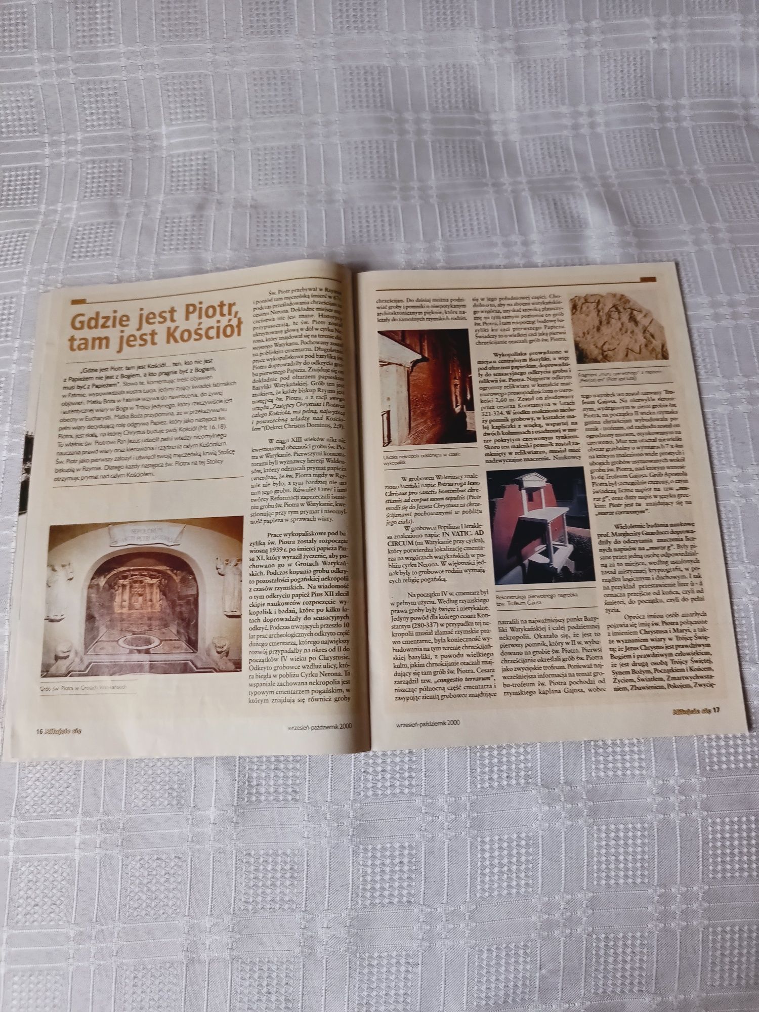 Czasopismo, Katolicki Dwumiesięcznik "Miłujcie się", rok 2000